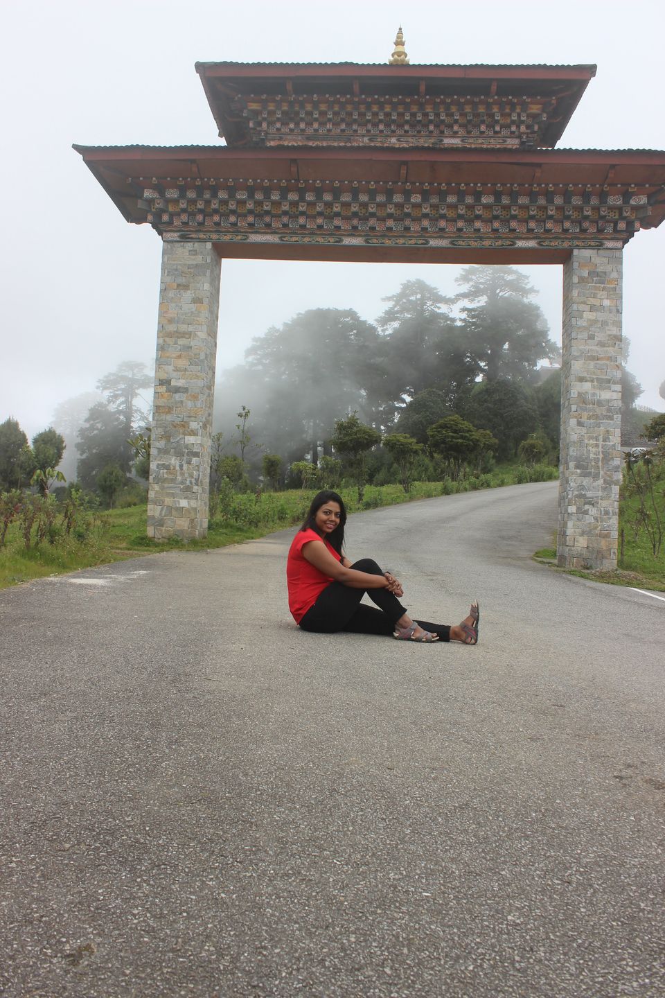 Photo of Dochula, Bhutan by Chaitali Chatterjee