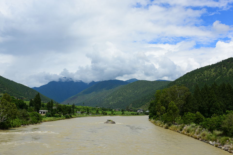 Photo of Mo Chhu River, Bhutan by Chaitali Chatterjee
