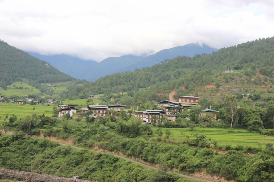 Photo of Punakha Suspension Bridge, Punakha, Bhutan by Chaitali Chatterjee