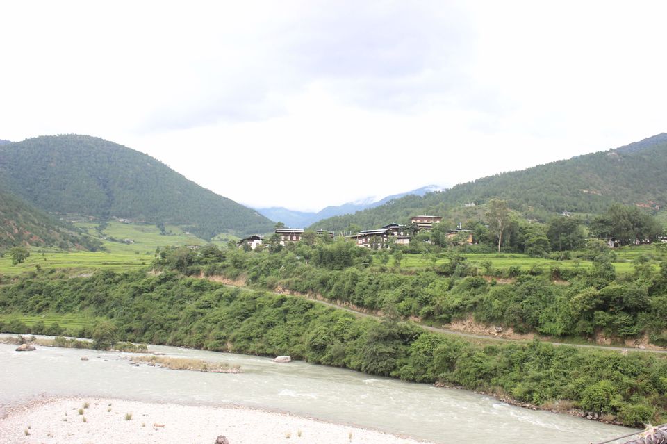 Photo of Punakha Suspension Bridge, Punakha, Bhutan by Chaitali Chatterjee