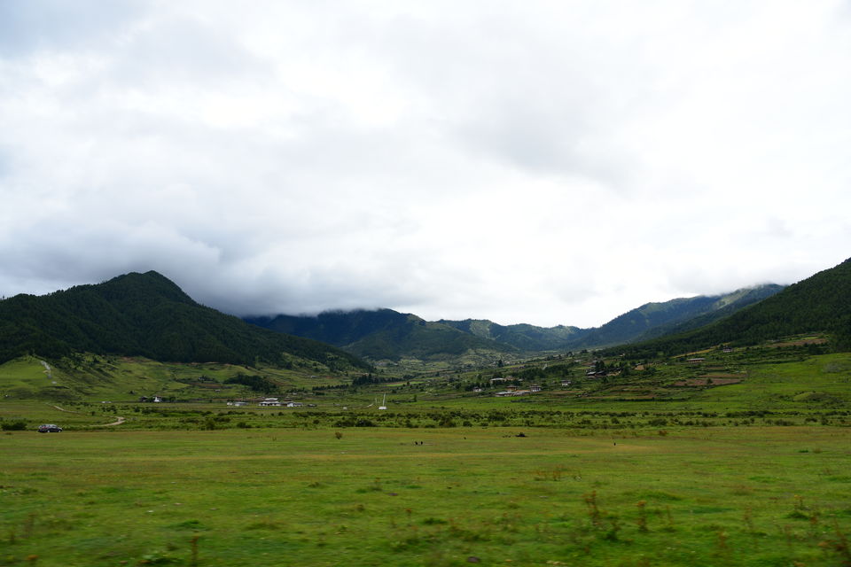 Photo of Phobjikha Valley, Wangdue Phodrang, Bhutan by Chaitali Chatterjee