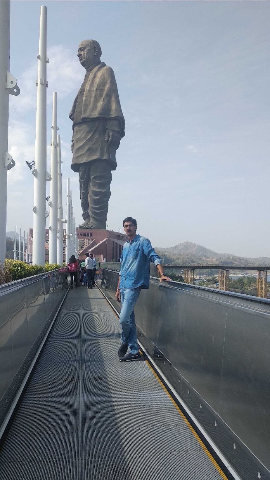 Photo of Statue of Unity (Sardar Vallabhai Patel's Statue), Kevadia, Gujarat, India by pavan