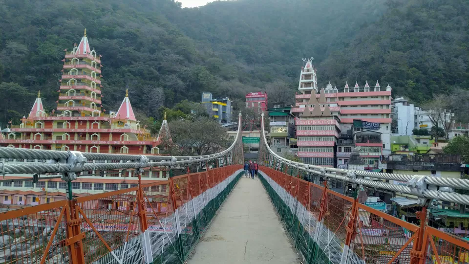 Photo of Ram Jhula, Swarg Ashram, Rishikesh, Uttarakhand, India by Maitray Parikh