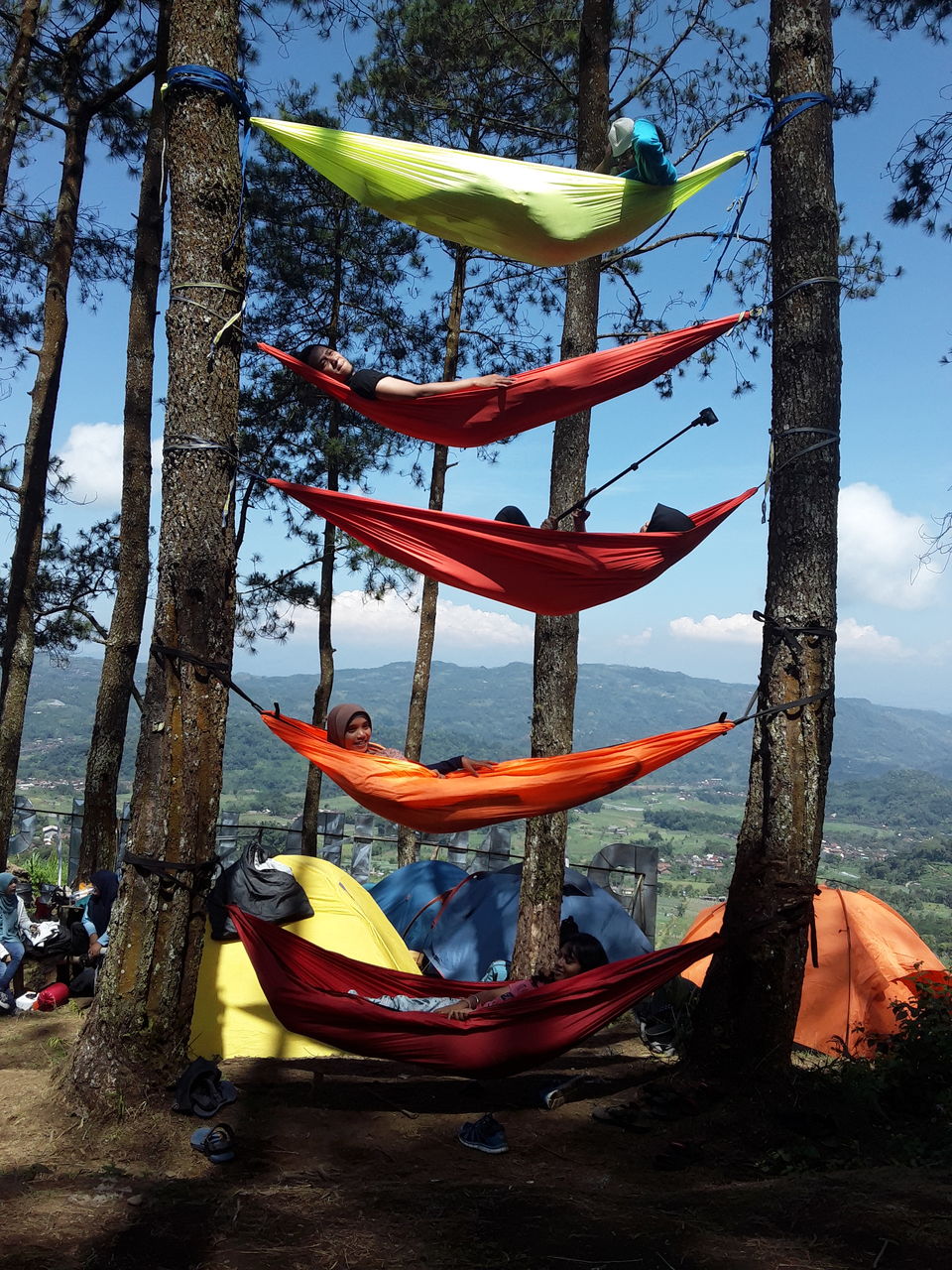 Photo of Hammock in Woods- A Campfire in Bantir Hills 7/13 by Ankita