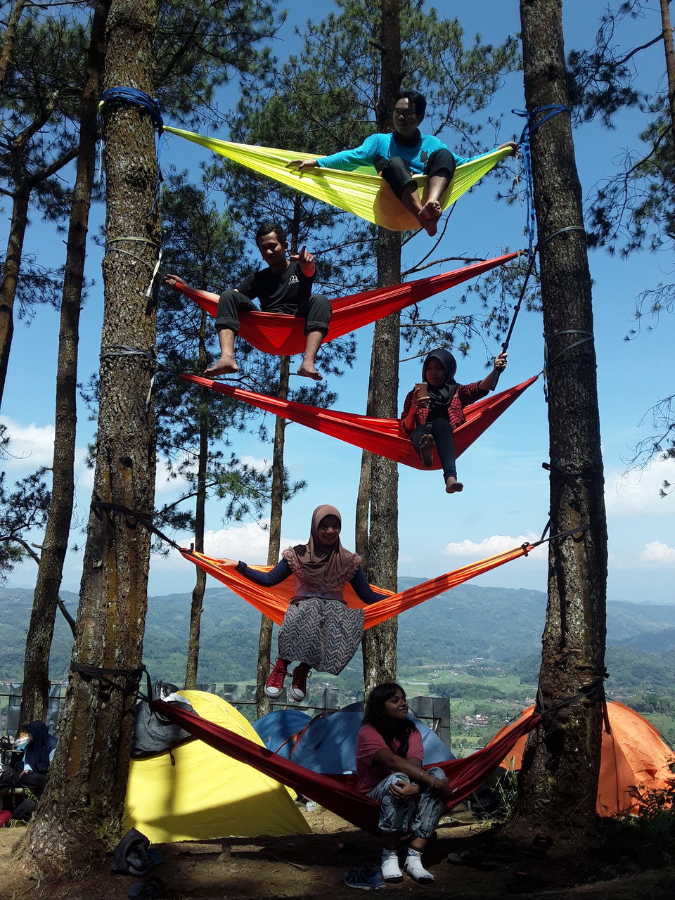 Photo of Hammock in Woods- A Campfire in Bantir Hills 13/13 by Ankita