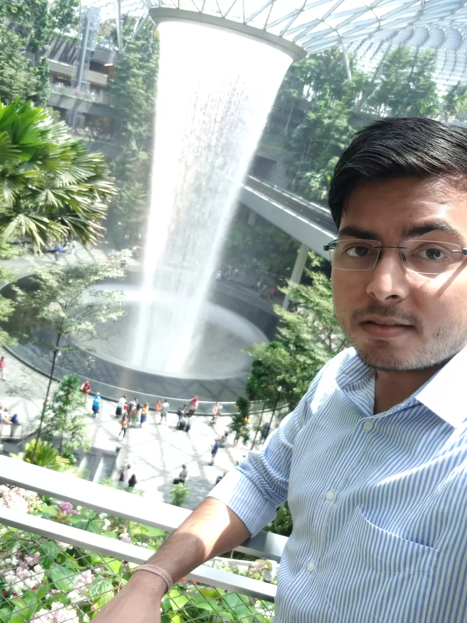 Photo of Airport Boulevard, HSBC Rain Vortex, Singapore by Nikhil Gupta