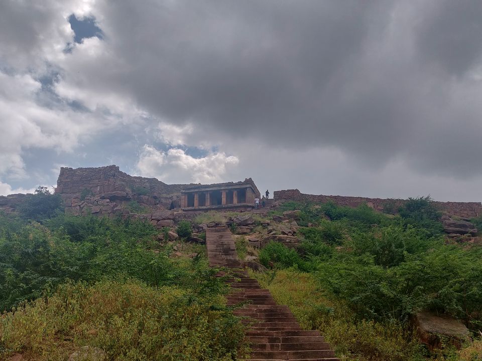 Photo of Meguti Jain Temple, Lamp Aihole, Karnataka, India by Aishwarya Rao