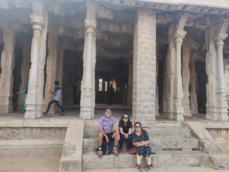 Photo of Musical pillars Mantapa, Village Road, Nimbapura, Karnataka, India by Aishwarya Rao