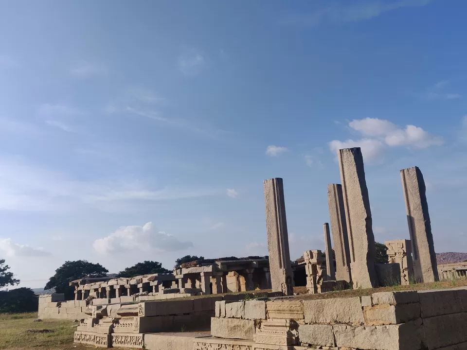 Photo of Musical pillars Mantapa, Village Road, Nimbapura, Karnataka, India by Aishwarya Rao