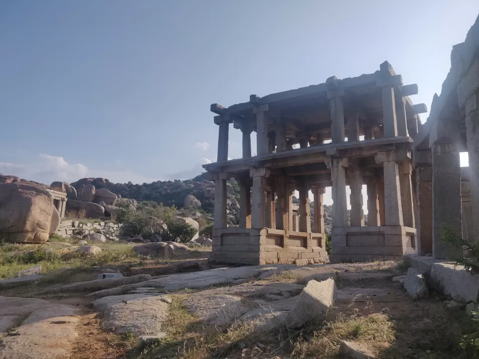 Photo of Two Storied Pavilion, Hampi, Karnataka, India by Aishwarya Rao