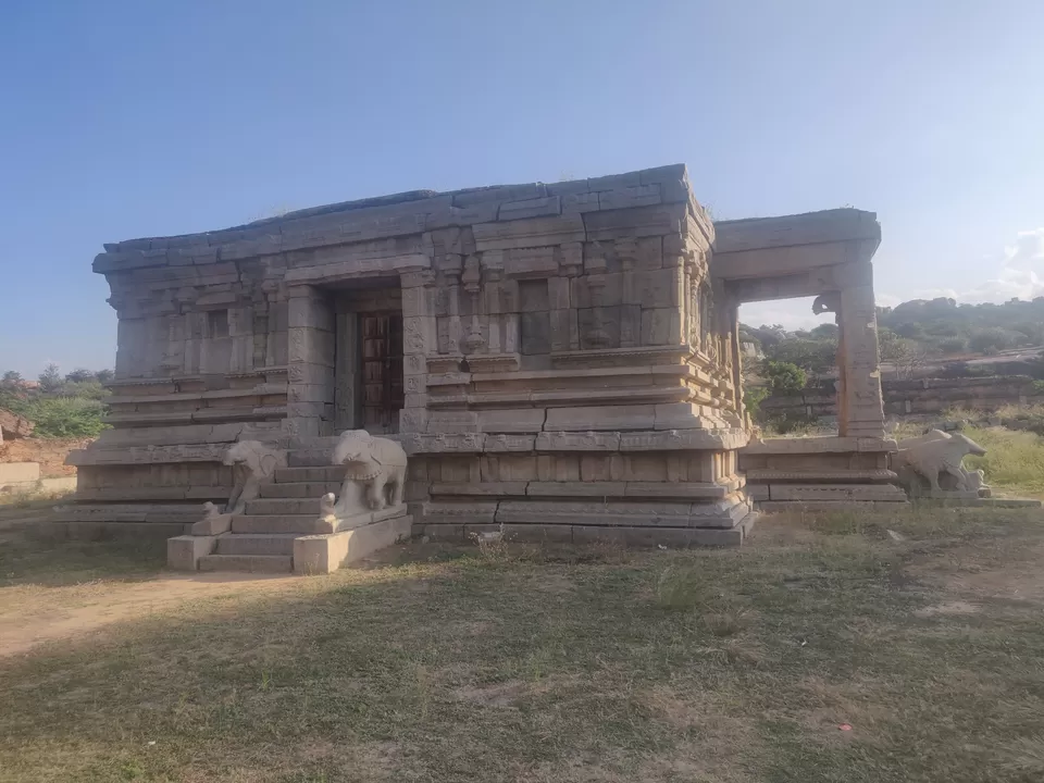 Photo of Inscribed Vishnu Temple.vittala temple north side hampi., Hampi, Karnataka, India by Aishwarya Rao