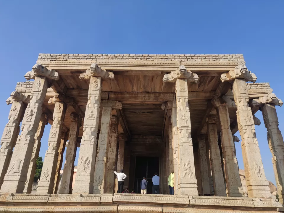 Photo of Kadalekalu Ganesha, Hampi, Karnataka, India by Aishwarya Rao