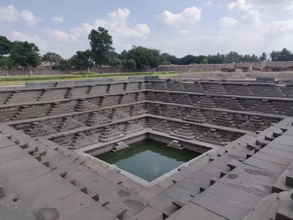 Photo of Pushkarani, Hampi, Karnataka, India by Aishwarya Rao