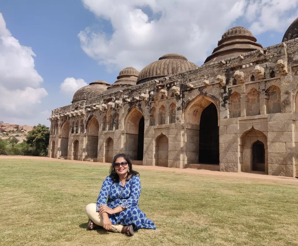 Photo of Elephant Stable .hampi, Hampi, Karnataka, India by Aishwarya Rao