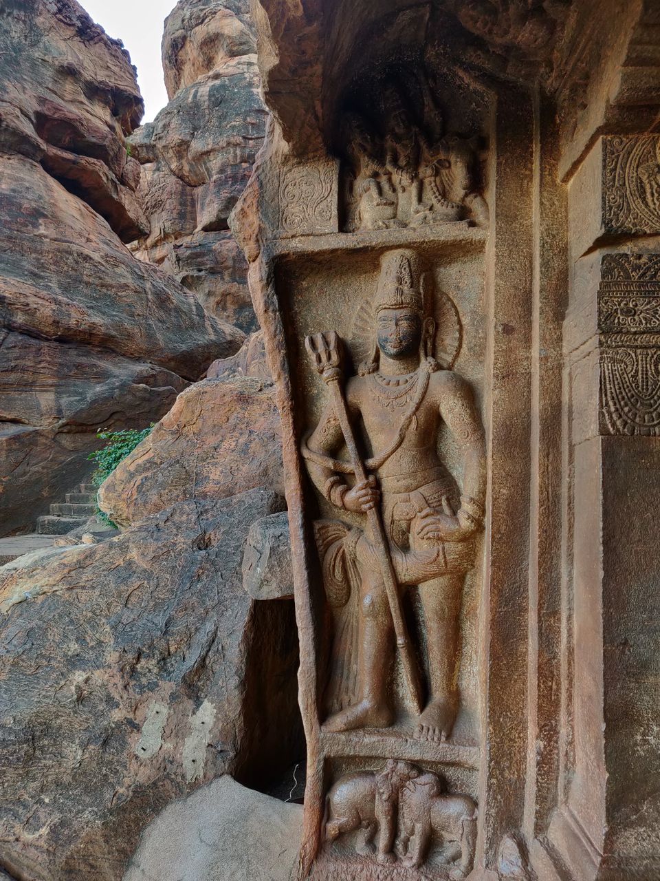 Photo of Badami Cave Temple - 1, Badami, Karnataka, India by Aishwarya Rao