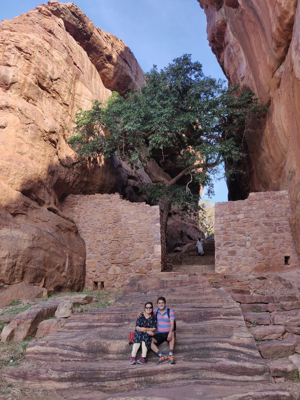 Photo of Badami Fort, Badami, Karnataka, India by Aishwarya Rao