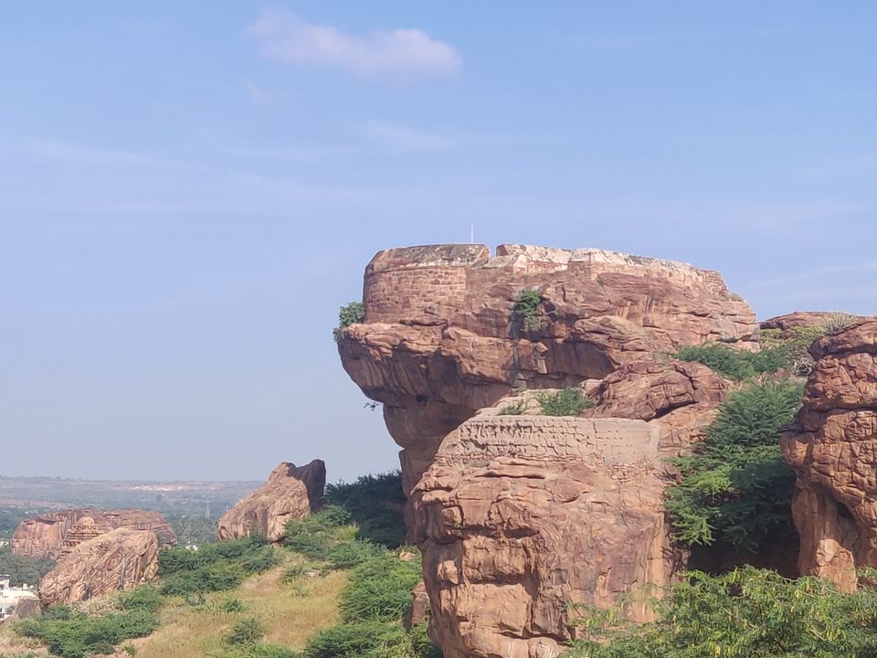 Photo of Badami Fort, Badami, Karnataka, India by Aishwarya Rao