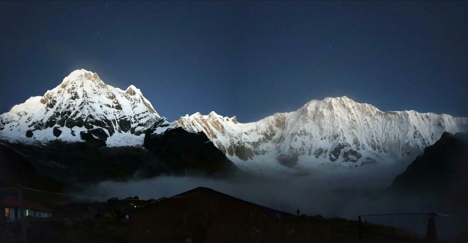 Photo of Mountains and the Milky Way - @ Annapurna Base Camp by Subigya Raj Regmi