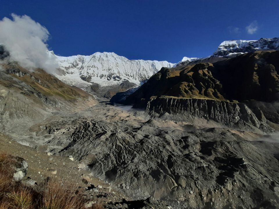 Photo of Mountains and the Milky Way - @ Annapurna Base Camp by Subigya Raj Regmi