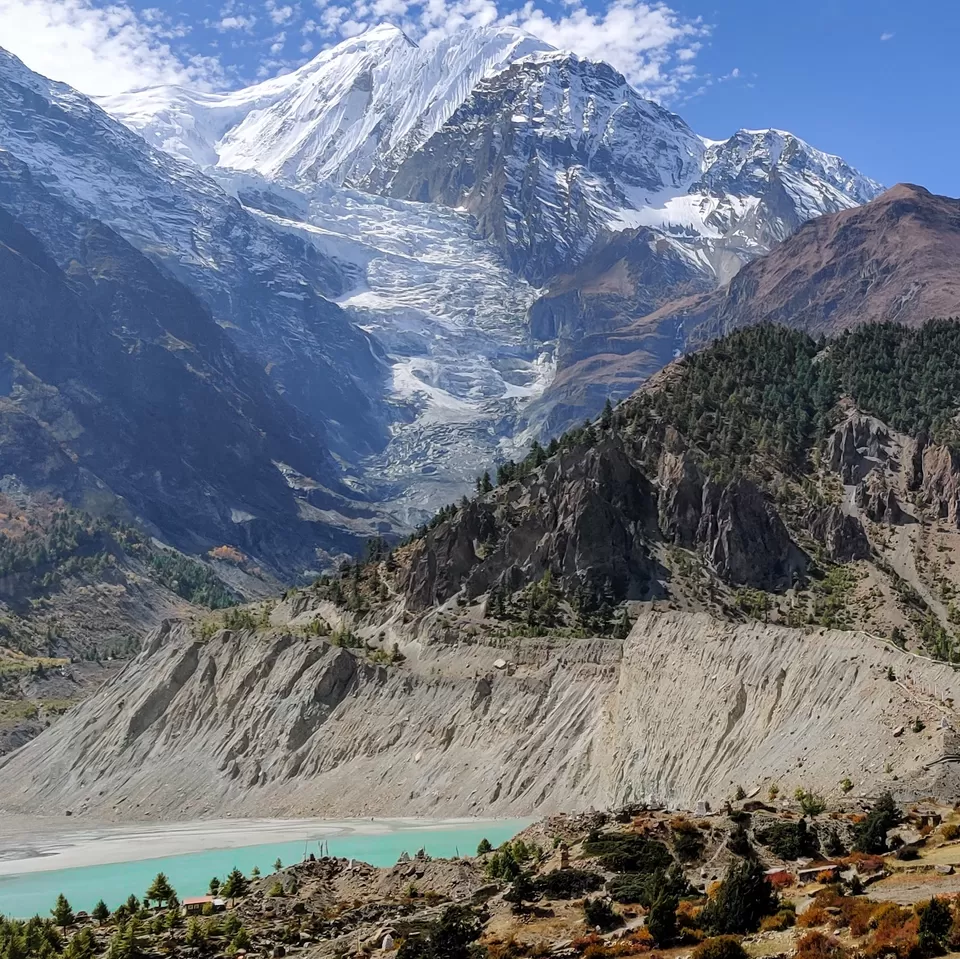 Photo of Gangapurna lake, Khangsar, Nepal by Creedaz