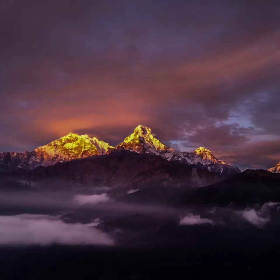 Photo of Poon Hill (3210M.), Poon Hill Marga, Ghode Pani, Nepal by Creedaz