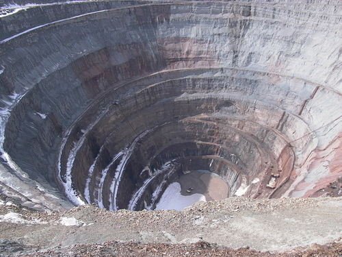 Photo of Mirna Diamond mine, Mirny, Sakha Republic, Russia by Mayank Raj