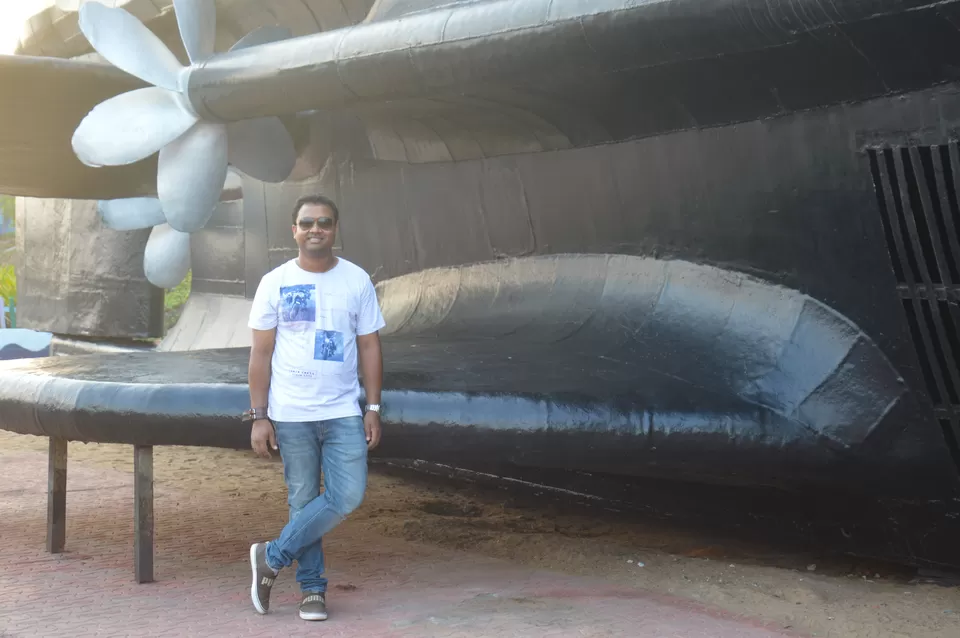 Photo of Submarine, RK Beach Road, Kirlampudi Layout, Chinna Waltair, Pedda Waltair, Visakhapatnam, Andhra Pradesh, India by Subhadeep Debnath