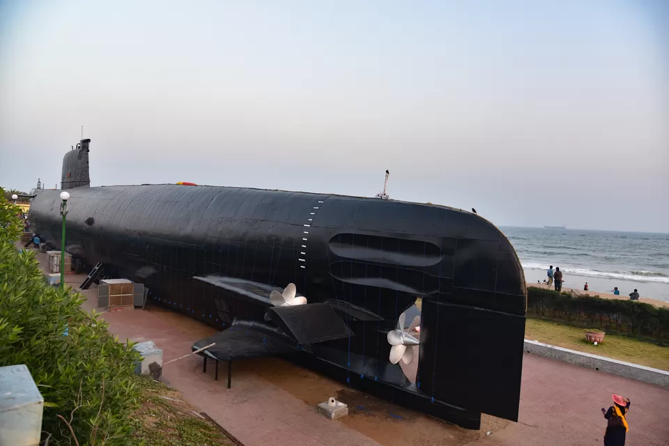 Photo of Submarine, RK Beach Road, Kirlampudi Layout, Chinna Waltair, Pedda Waltair, Visakhapatnam, Andhra Pradesh, India by Subhadeep Debnath