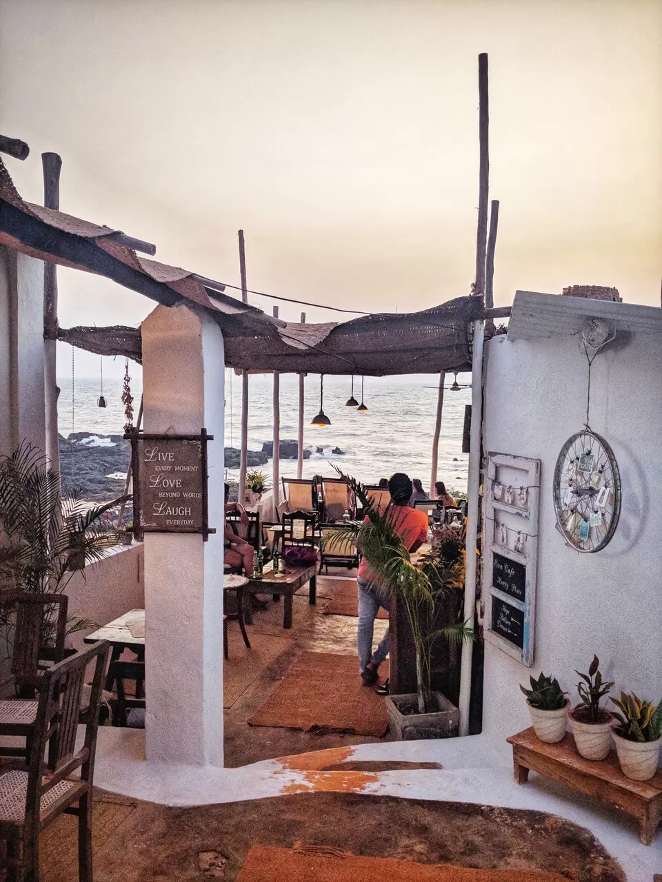 Photo of Eva Cafe, Dmello Vaddo, Anjuna, Goa, India by Trips & Love