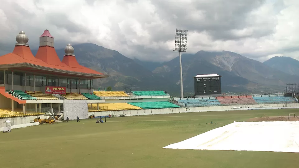 Photo of Cricket Stadium - Dharamshala by Vaibhav Khandelwal