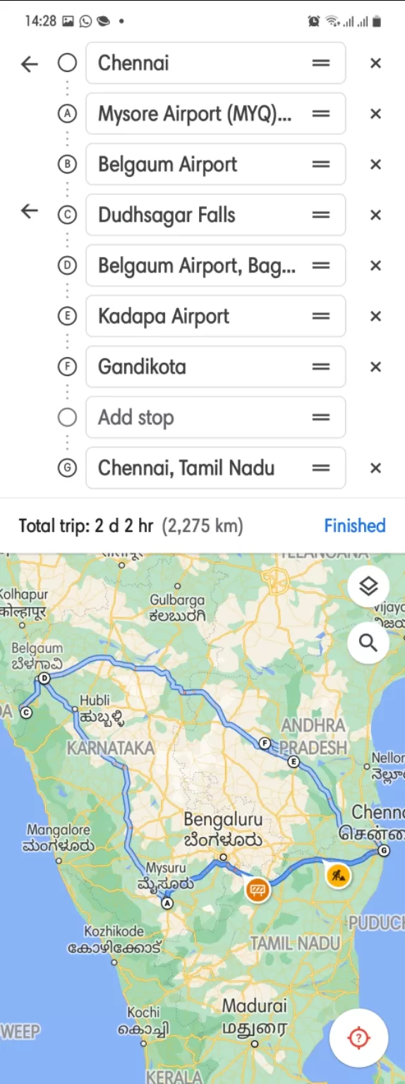 Photo of Solo Air travel to multi cities in South India by EssKkk