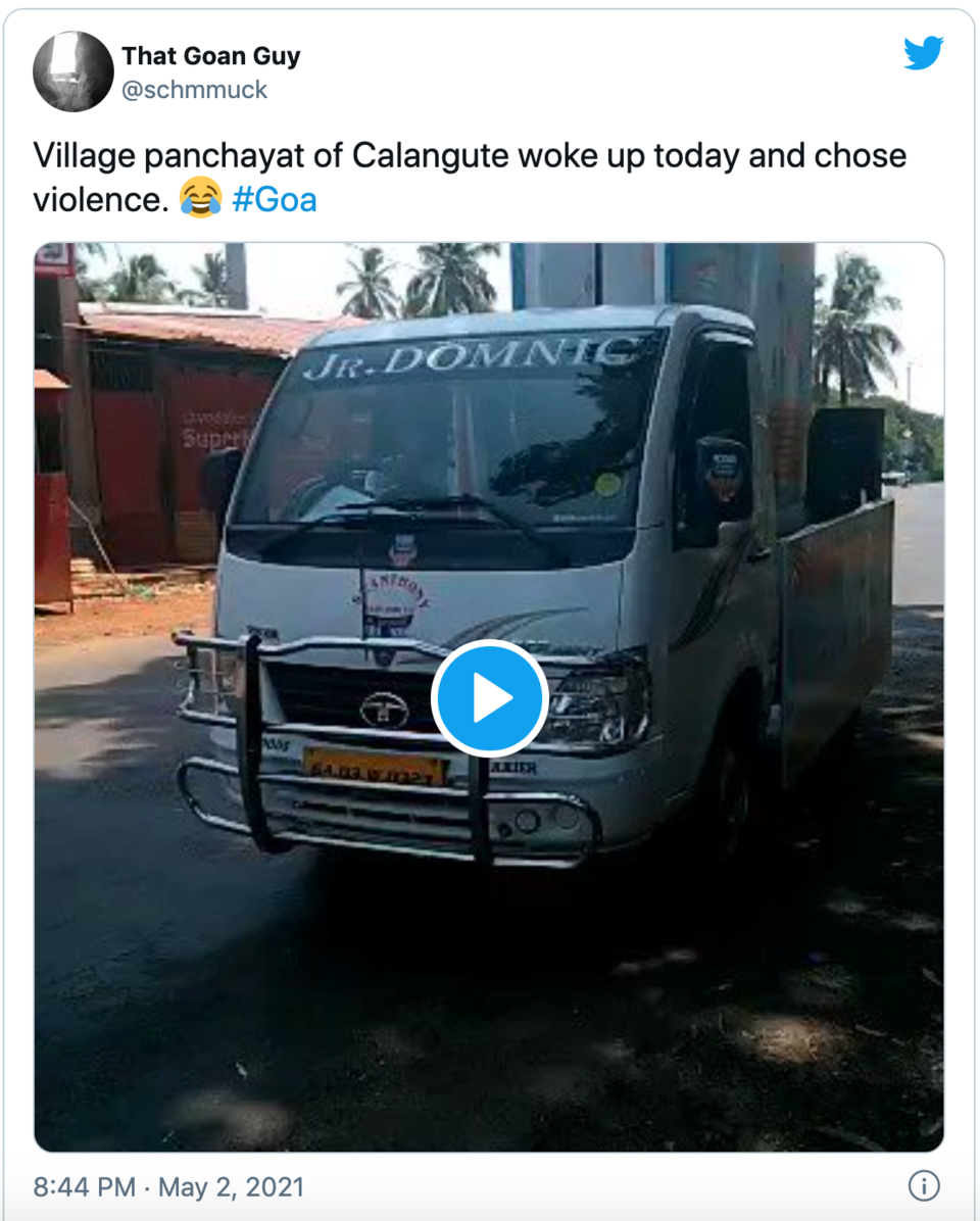 Photo of GOA Chose to Think Out of the Box to Tell Its People to Stay the F*** At Home 1/1 by Srishti (still.winds)