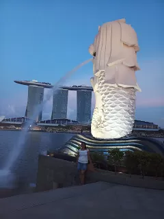 Photo of Fullerton Road, Merlion Park, Singapore by nomadic_ab