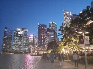 Photo of Fullerton Road, Merlion Park, Singapore by nomadic_ab