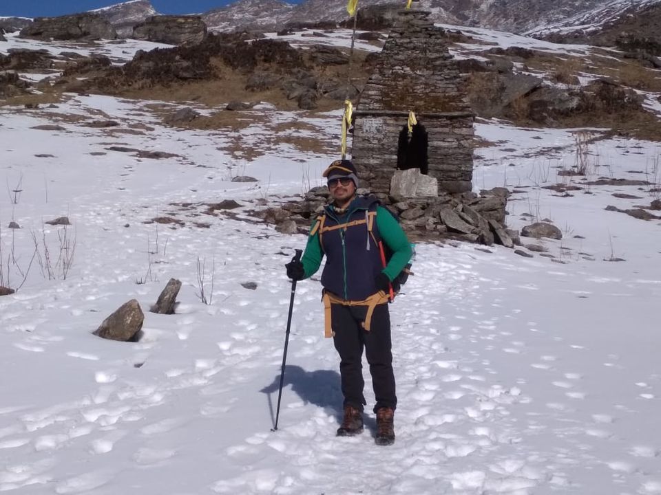 Photo of Brahmatal & Khamila Top @ -15 Deg Celcius 17/17 by Gourab Mukherjee