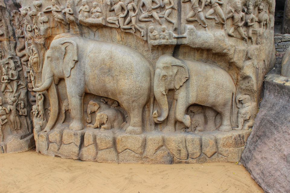Photo of Arjuna's Penance, Mahabalipuram, Tamil Nadu by Koushik Dhar