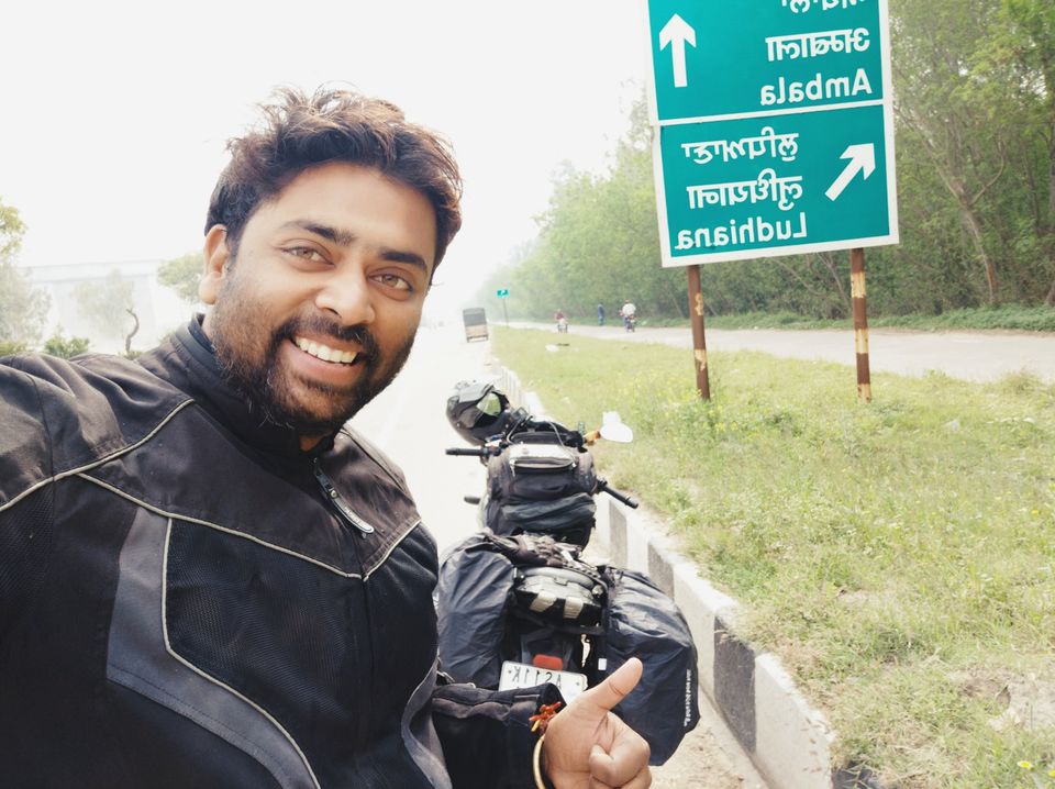 Photo of Kashmir to Kanyakumari solo bike ride by Ved