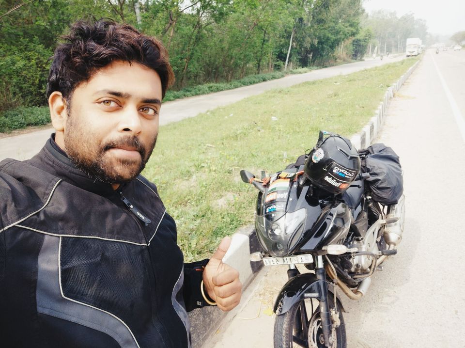 Photo of Kashmir to Kanyakumari solo bike ride by Ved