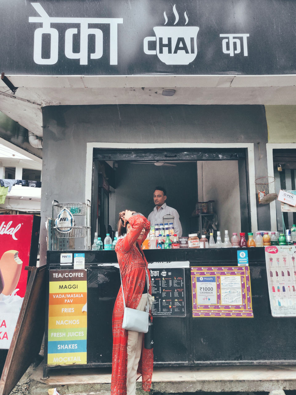 Photo of Theka chai ka, Rajasthan State Highway 50, Old City, Kalaji Goraji, Udaipur, Rajasthan, India by Shobita Negi