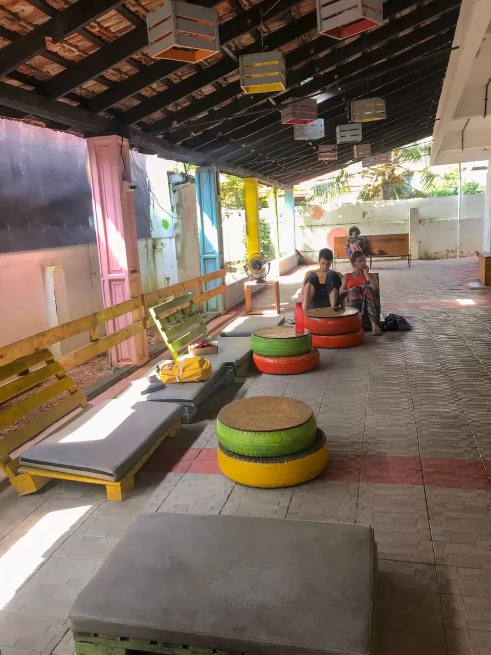 Photo of Zostel Alleppey, Neela Waters Road, near Vijay Beach Park, Padinjare Kurisadi, Sea View Ward, Alappuzha, Kerala, India by Jigyasaa Malhotra (@Thebohospiration)