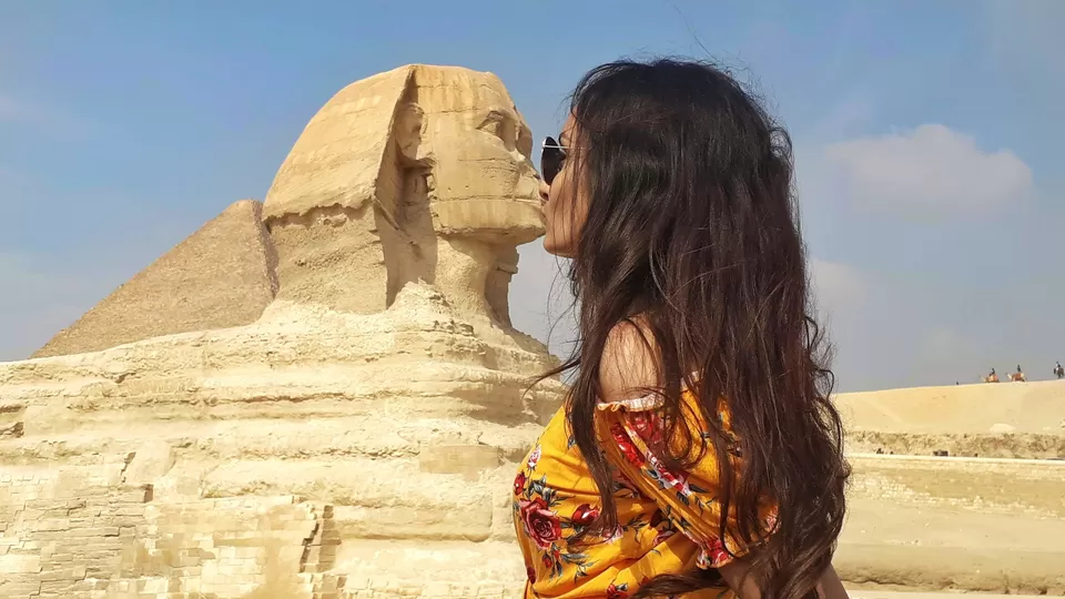 Photo of Sphinx, Al Giza Desert, Egypt by UnderMyPinkUmbrella