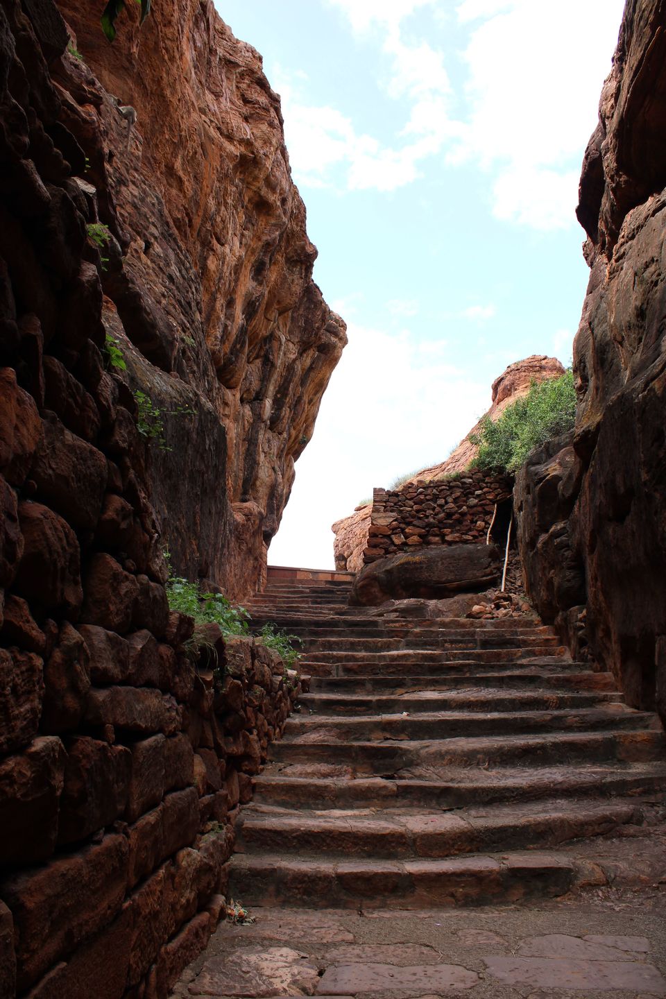 Photo of Badami Fort, Badami, Karnataka, India by UnderMyPinkUmbrella