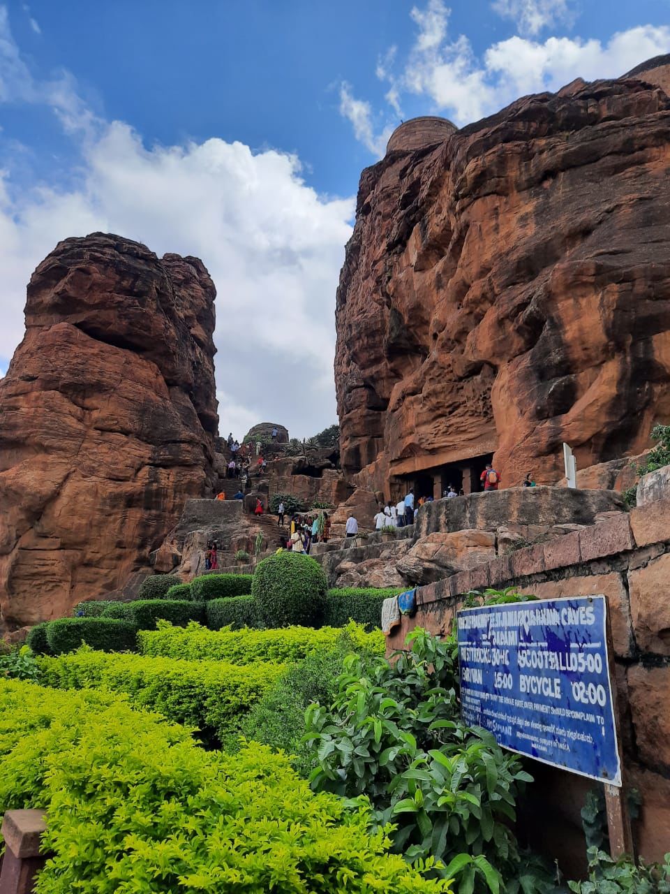 Photo of Badami Cave Temples, Badami, Karnataka, India by UnderMyPinkUmbrella