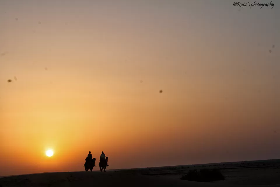 Photo of Sam Sand Dunes, Kanoi, Rajasthan, India by Rupa Datta Majumder