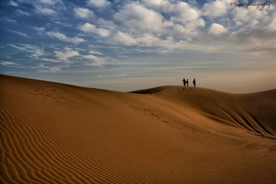 Photo of Sam Sand Dunes, Kanoi, Rajasthan, India by Rupa Datta Majumder