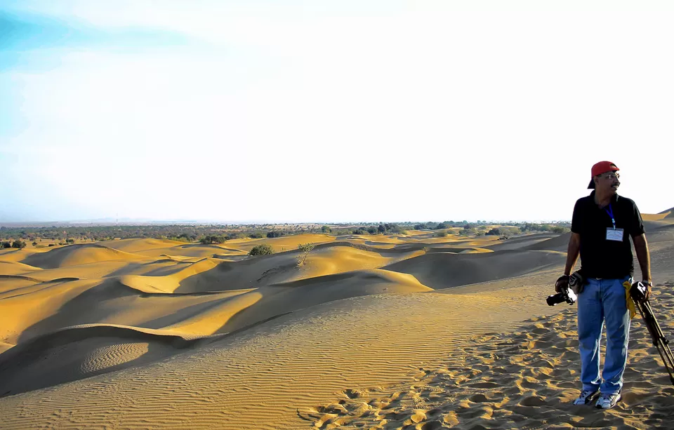 Photo of Sam Sand Dunes, Kanoi, Rajasthan, India by Rupa Datta Majumder