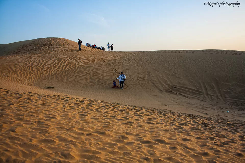 Photo of Sam Sand Dunes, Kanoi, Rajasthan, India by Rupa Datta Majumder