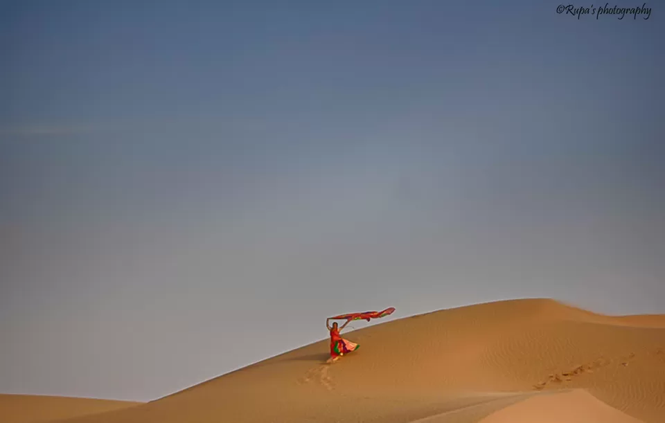 Photo of Sam Sand Dunes, Kanoi, Rajasthan, India by Rupa Datta Majumder