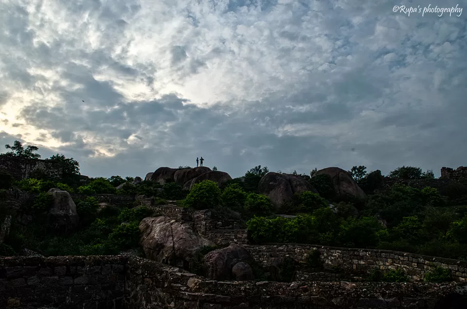 Photo of Golconda Fort, Hyderabad, Telangana, India by Rupa Datta Majumder