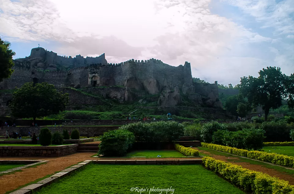 Photo of Golconda Fort, Hyderabad, Telangana, India by Rupa Datta Majumder